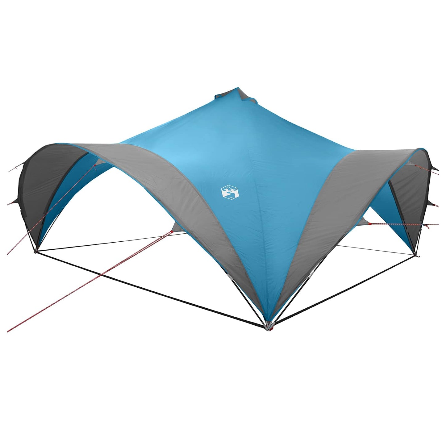 vidaXL Party Tent Blue 600 x 600 x 400 cm Polyester and Steel