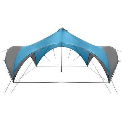 vidaXL Party Tent Blue 600 x 600 x 400 cm Polyester and Steel