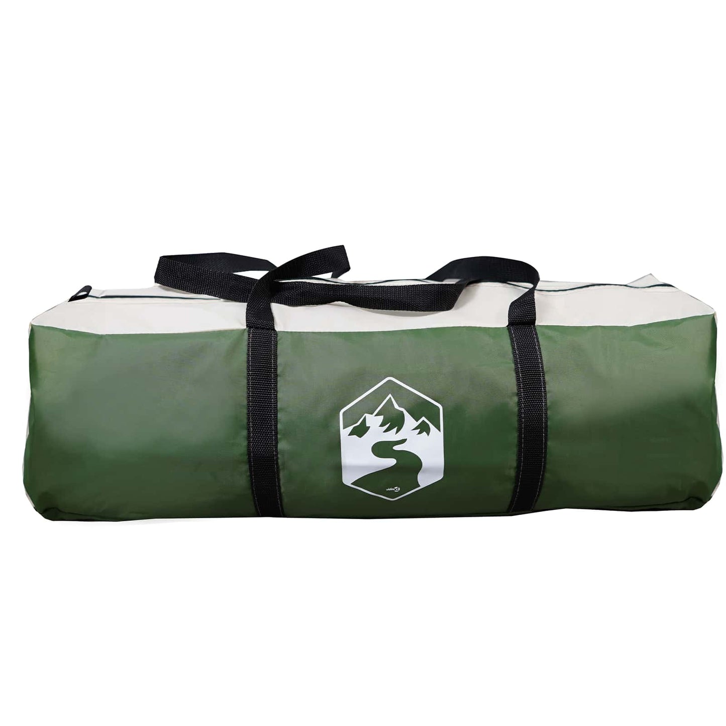 vidaXL Party Tent Green 400 x 400 x 320 cm Polyester and Steel
