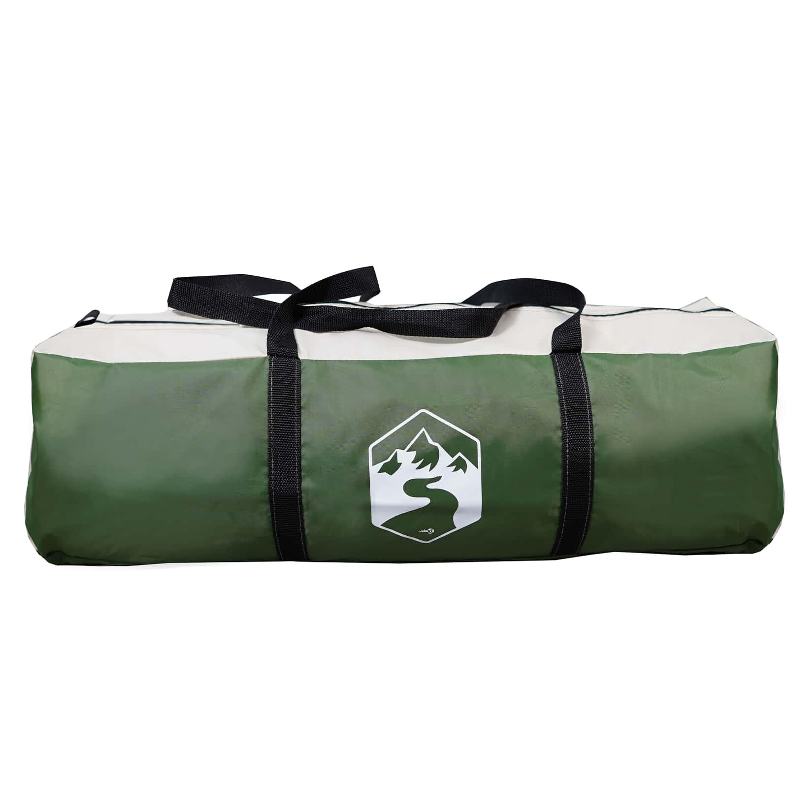 vidaXL Party Tent Green 400 x 400 x 320 cm Polyester and Steel