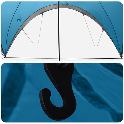 vidaXL Party Tent Blue 400 x 400 x 320 cm Polyester and Steel