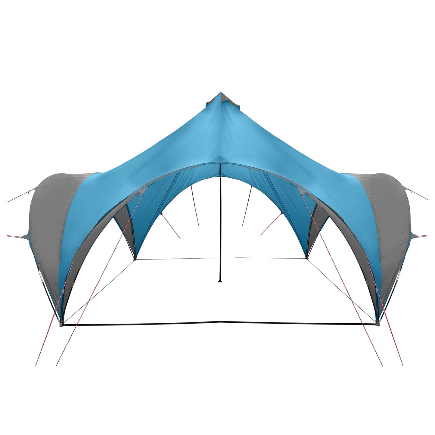 vidaXL Party Tent Blue 400 x 400 x 320 cm Polyester and Steel