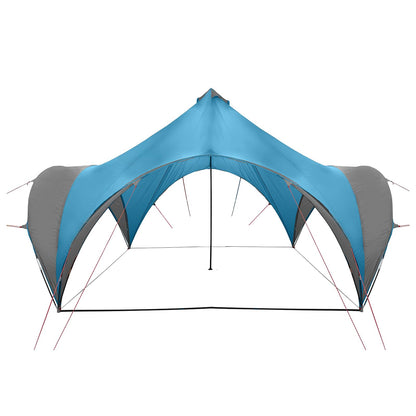 vidaXL Party Tent Blue 400 x 400 x 320 cm Polyester and Steel