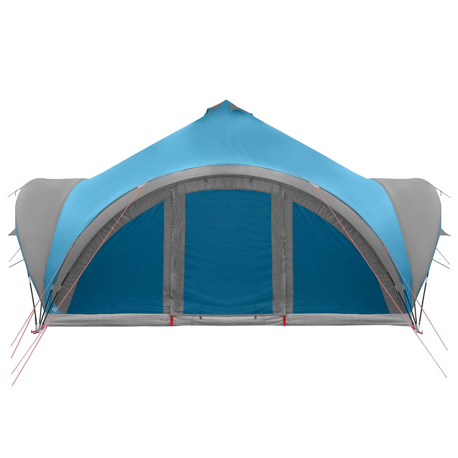 vidaXL Tipi Tent with Roof Blue 18-Person Polyester and Steel