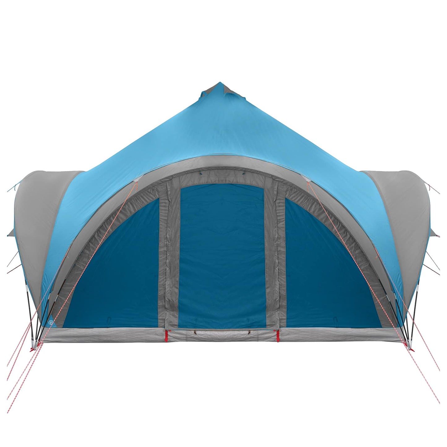 vidaXL Tipi Tent with Roof Blue 6-Person Polyester and Steel