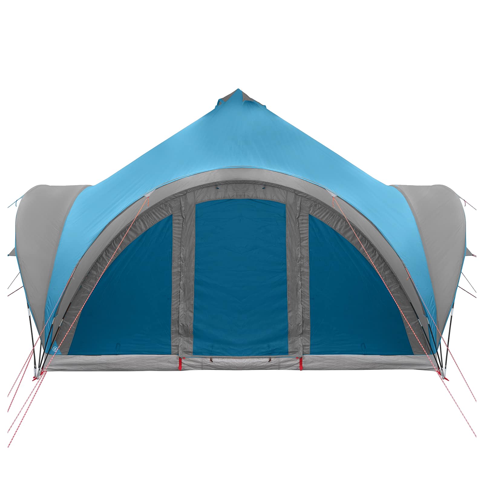 vidaXL Tipi Tent with Roof Blue 6-Person Polyester and Steel