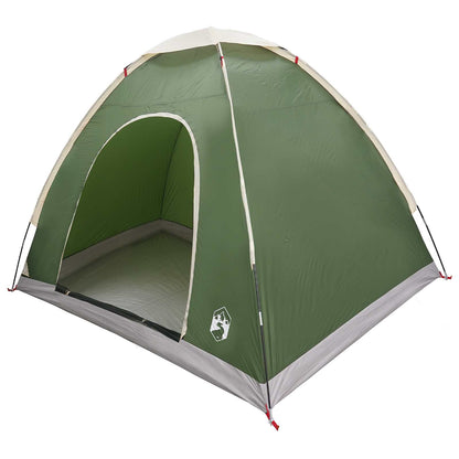 vidaXL Camping Tent 2-Person Green 185T Polyester with PU coating - 190 x 140 x 105 cm