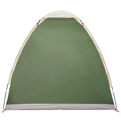 vidaXL Camping Tent 2-Person Green 185T Polyester with PU coating - 190 x 140 x 105 cm