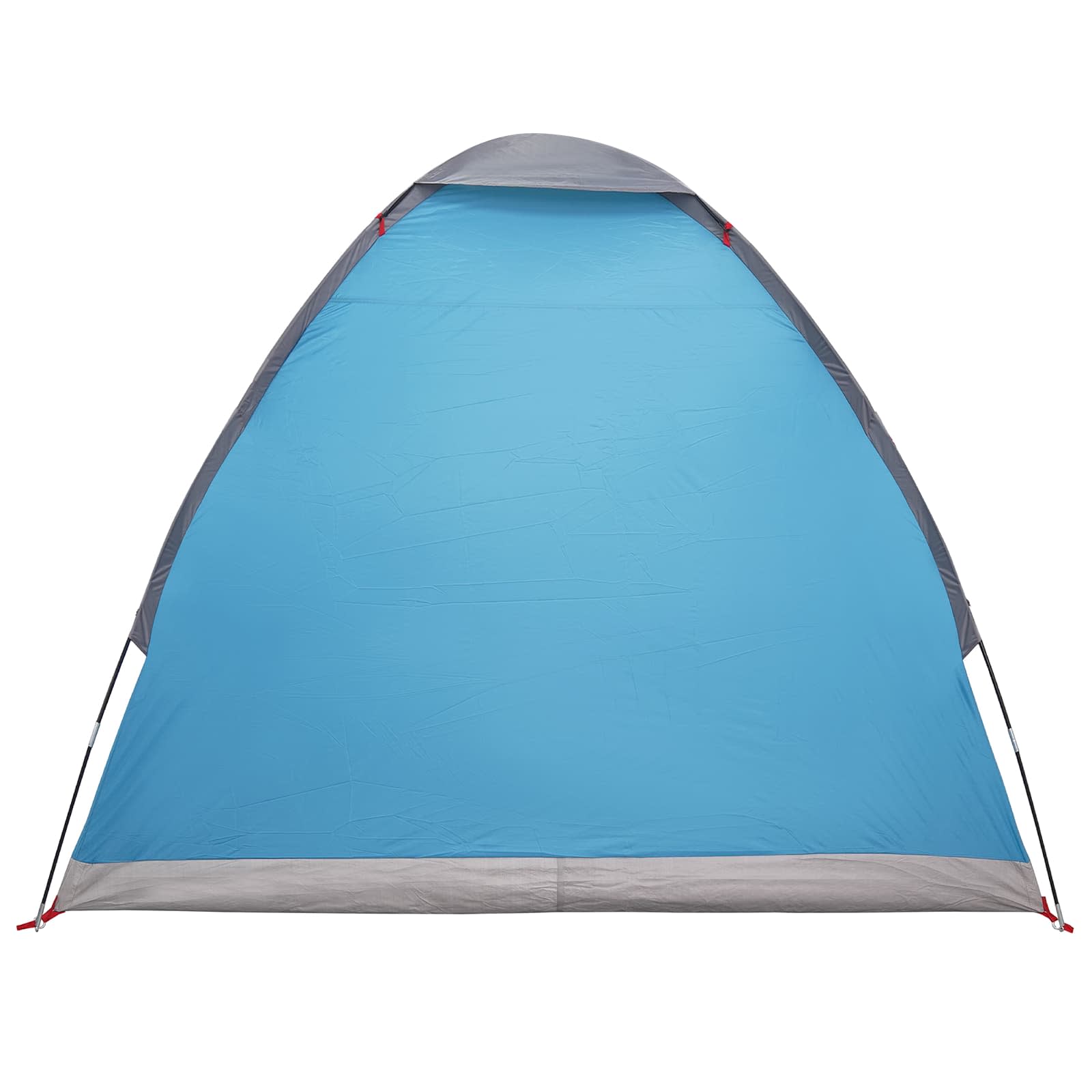 vidaXL Camping Tent 2-Person Blue 185T Polyester with PU coating - 190 x 140 x 105 cm