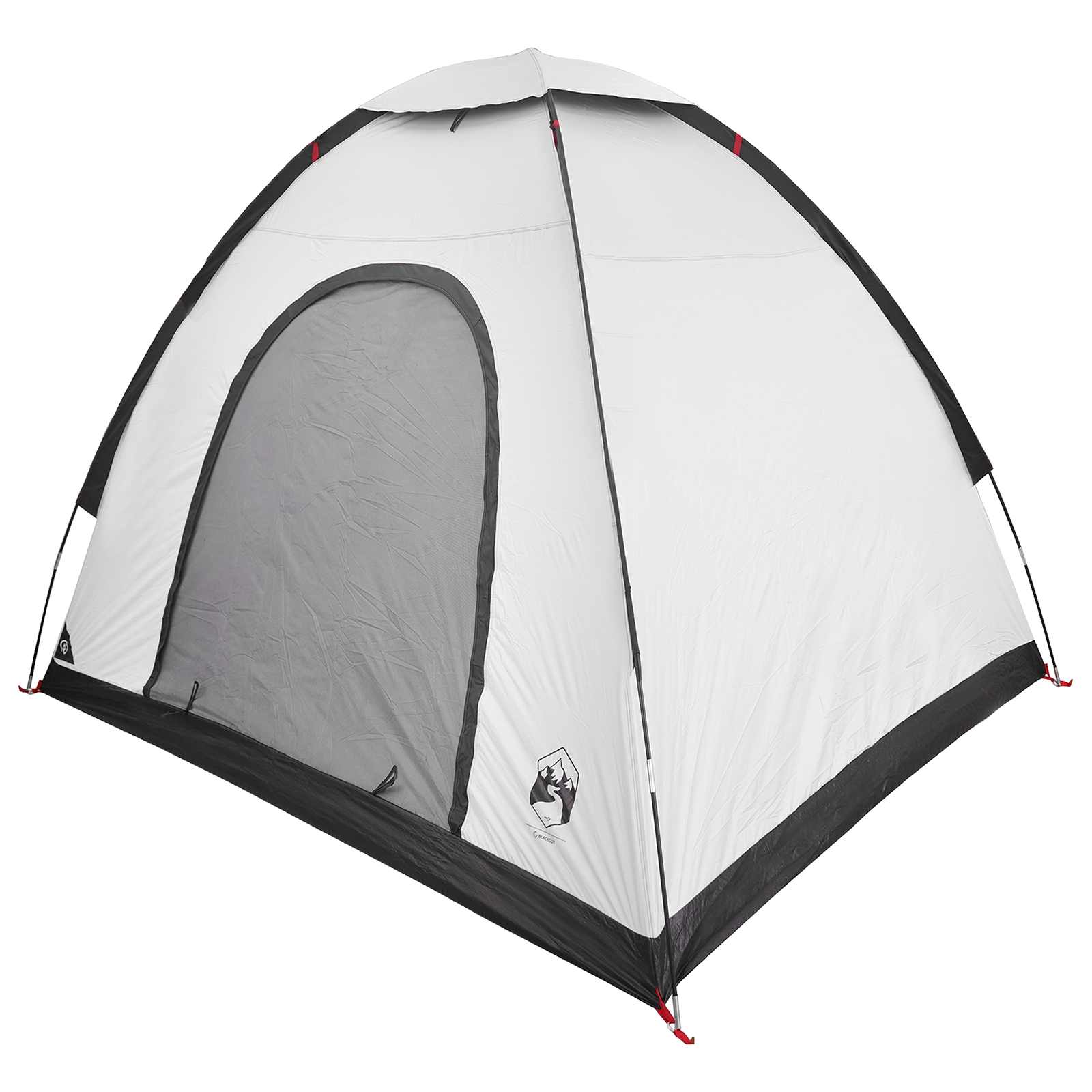 vidaXL Camping Tent 2-Person White Blackout