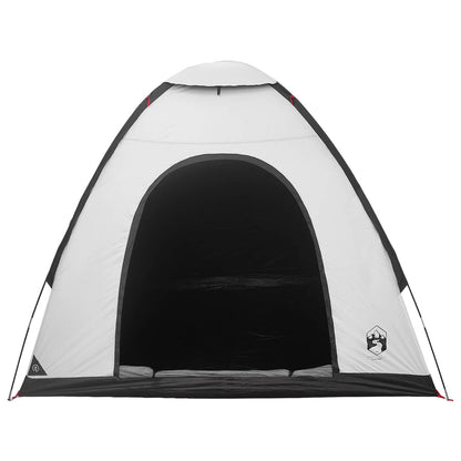 vidaXL Camping Tent 2-Person White Blackout