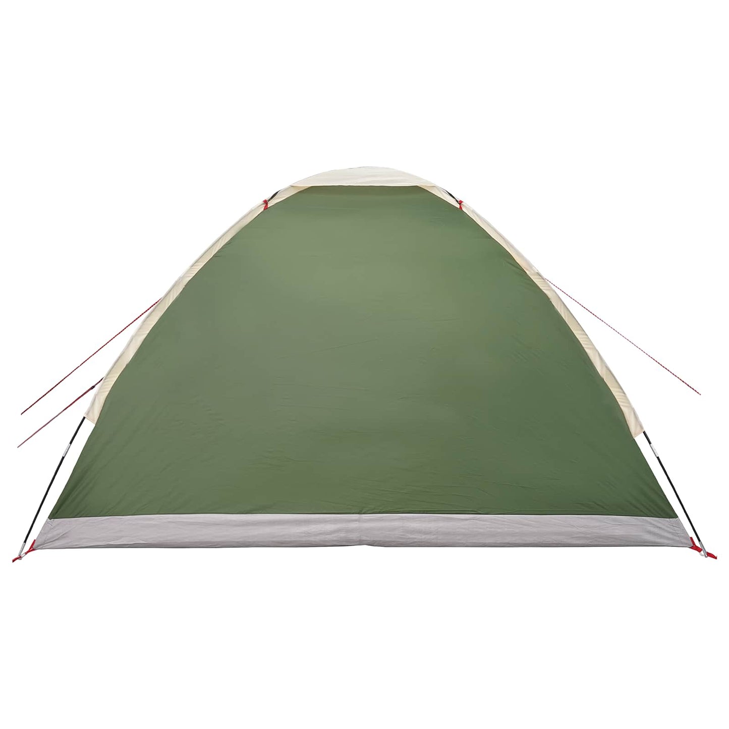 vidaXL Camping Tent 4-Person Green 185T Polyester with PU coating - 275 x 215 x 125 cm