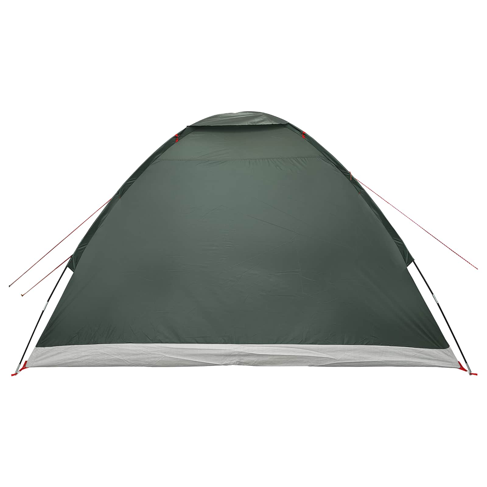 vidaXL Camping Tent 4-Person Army Green 185T Polyester with PU coating - 275 x 215 x 125 cm