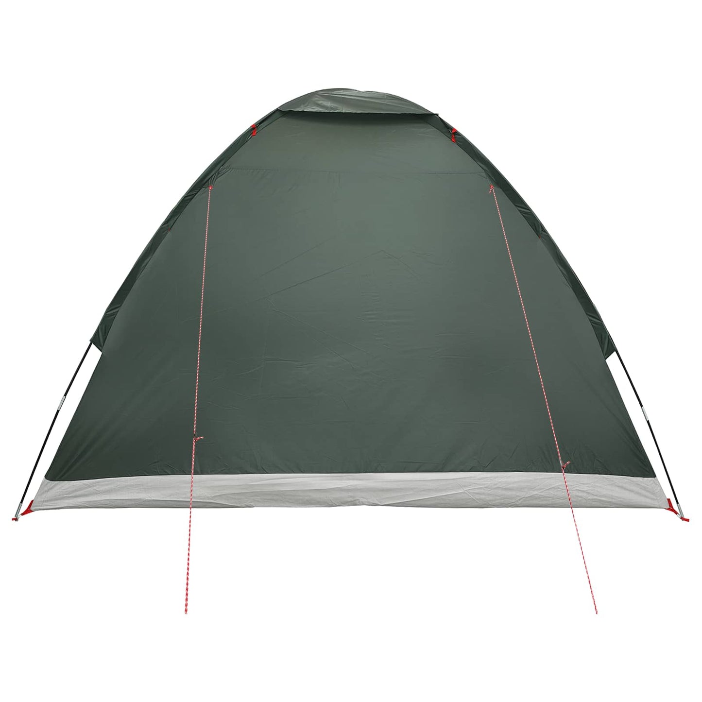 vidaXL Camping Tent 4-Person Army Green 185T Polyester with PU coating - 275 x 215 x 125 cm
