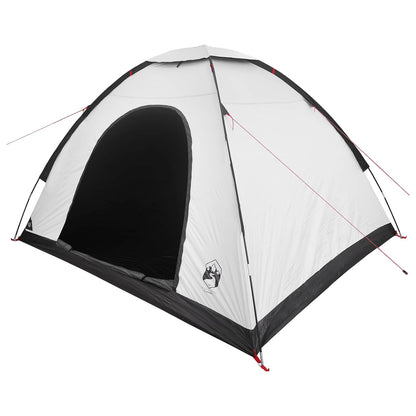vidaXL Camping Tent 4-Person White Blackout - 275 x 215 x 125 cm