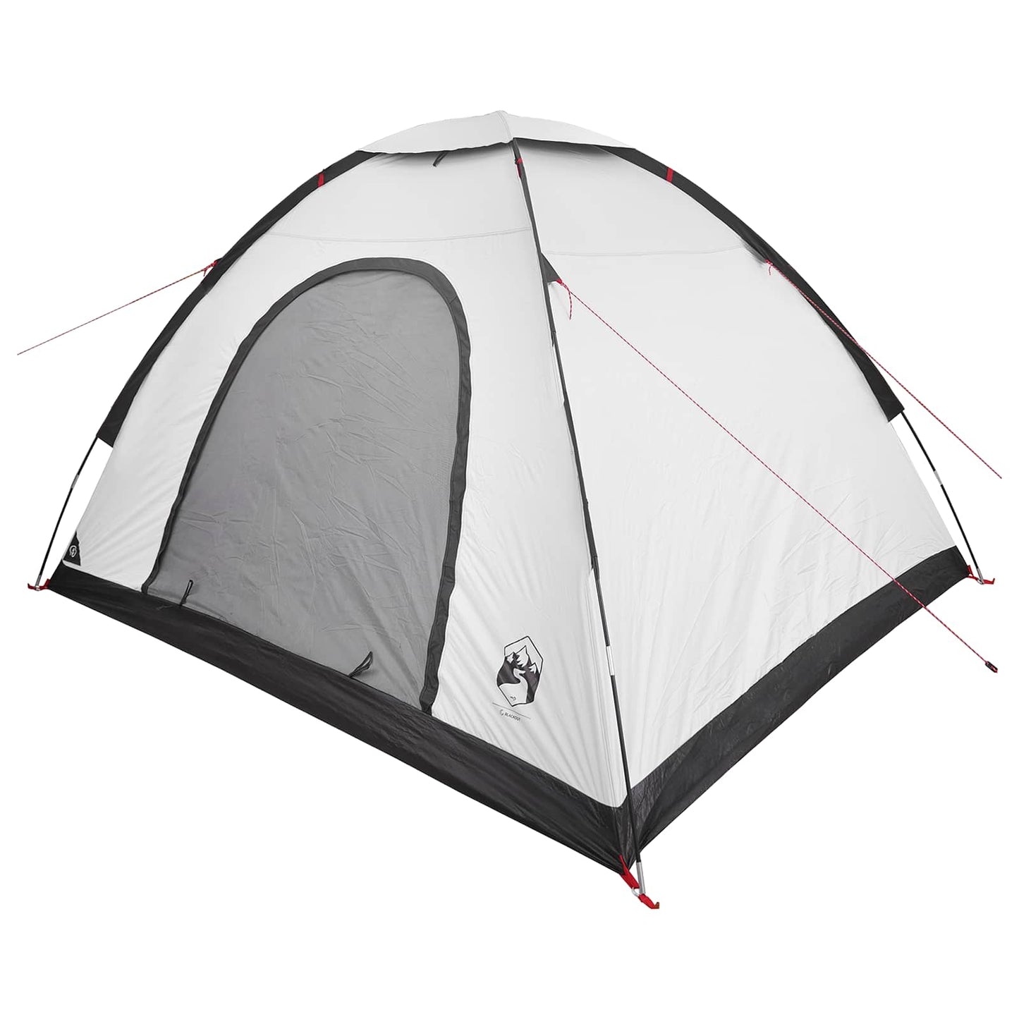 vidaXL Camping Tent 4-Person White Blackout - 275 x 215 x 125 cm