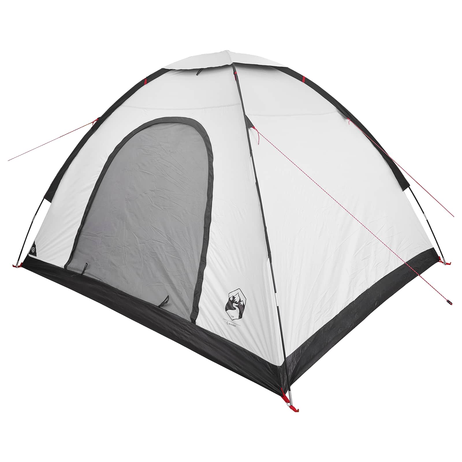vidaXL Camping Tent 4-Person White Blackout - 275 x 215 x 125 cm