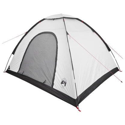 vidaXL Camping Tent 4-Person White Blackout - 275 x 215 x 125 cm