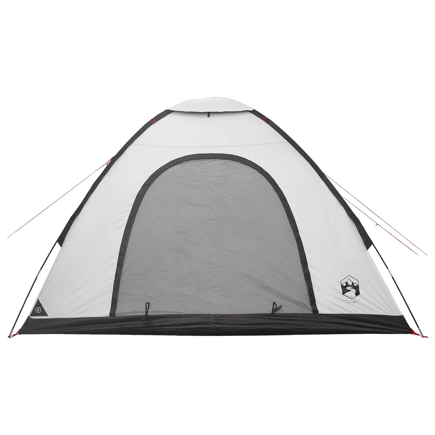 vidaXL Camping Tent 4-Person White Blackout - 275 x 215 x 125 cm