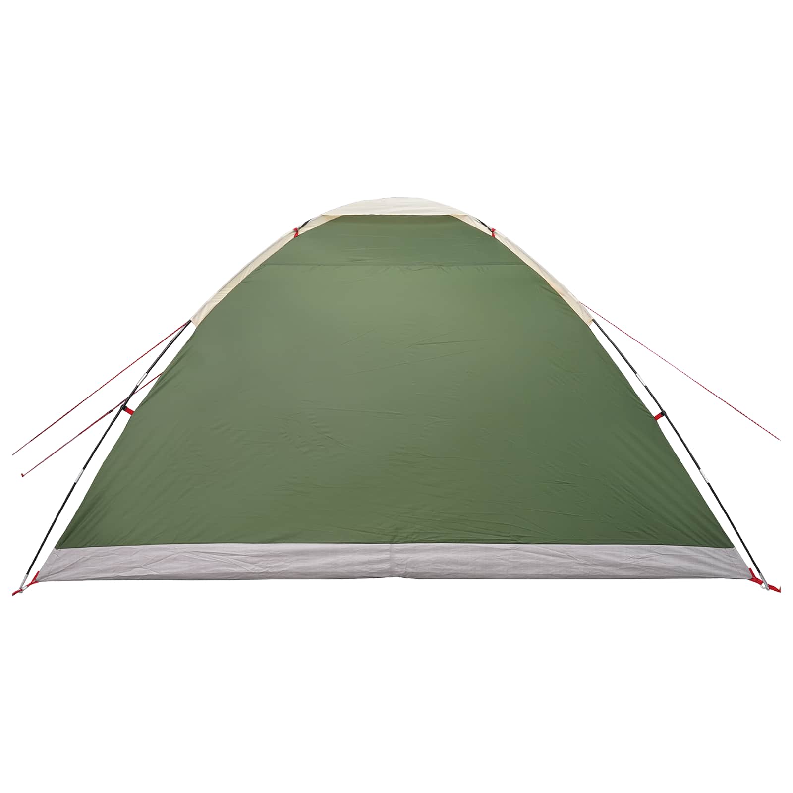 vidaXL Camping Tent 6-Person Green 185T Polyester with PU coating - 335 x 275 x 180 cm