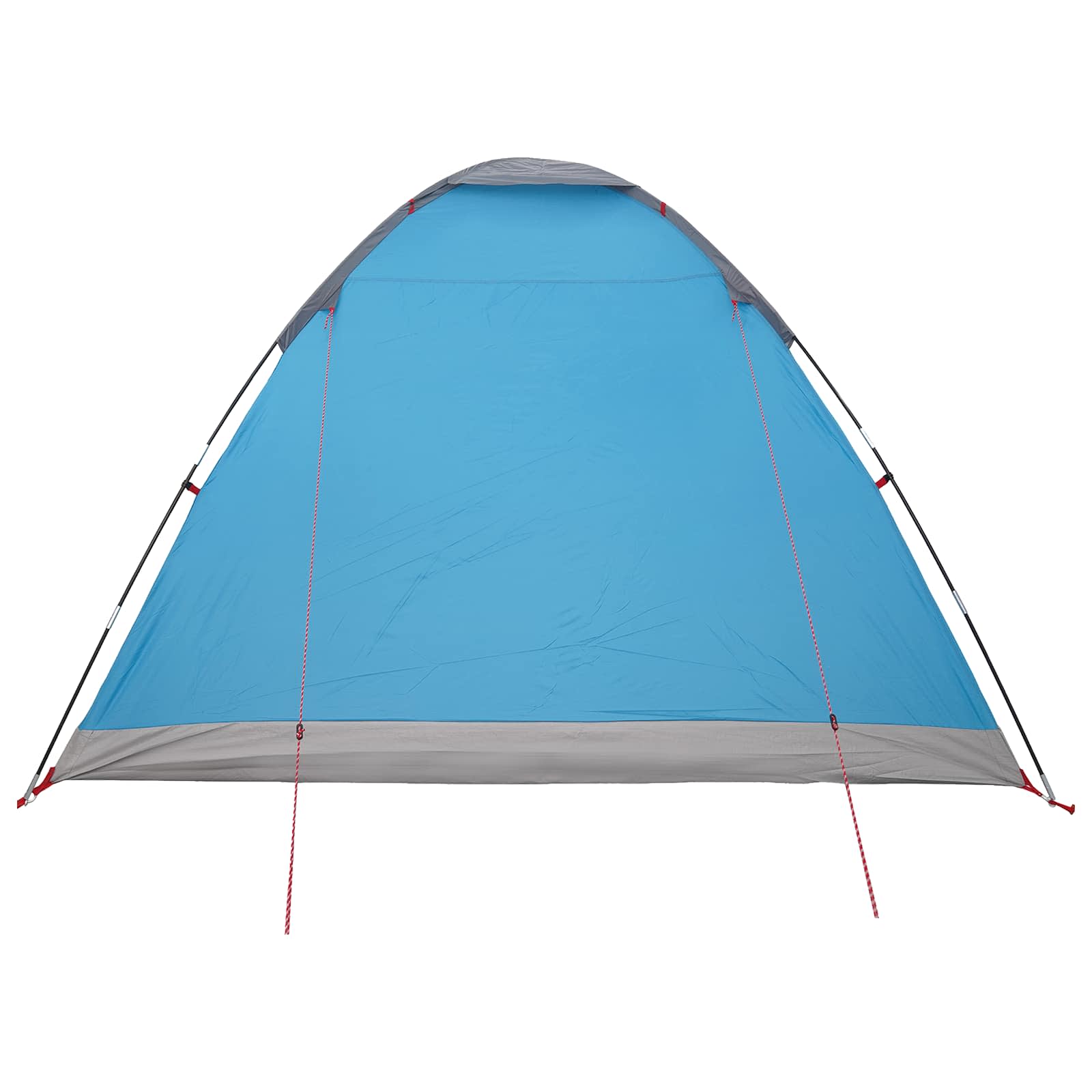 vidaXL Camping Tent 6-Person Blue 185T Polyester with PU coating - 335 x 275 x 180 cm