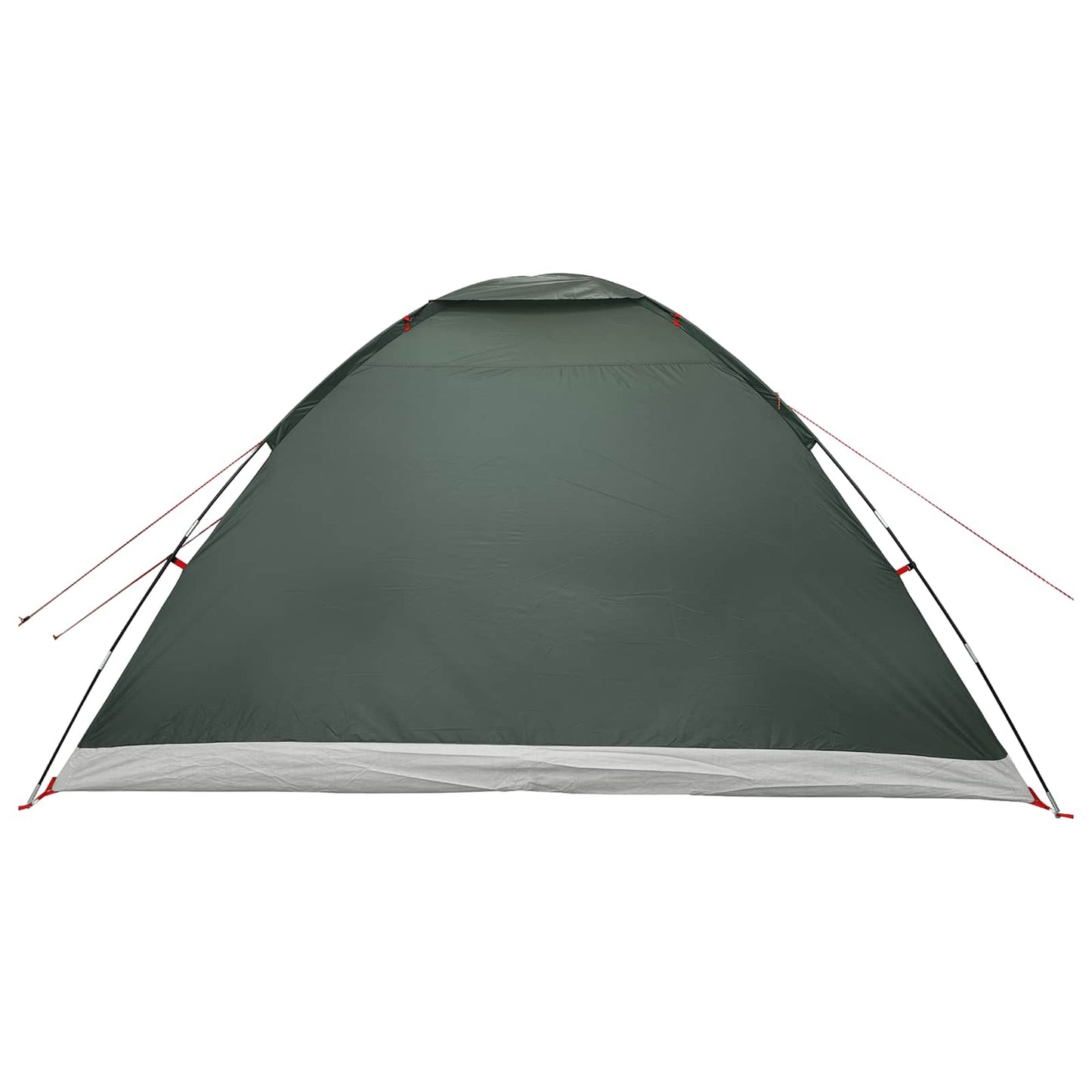 vidaXL Camping Tent 6-Person Army Green 185T Polyester with PU coating - 335 x 275 x 180 cm