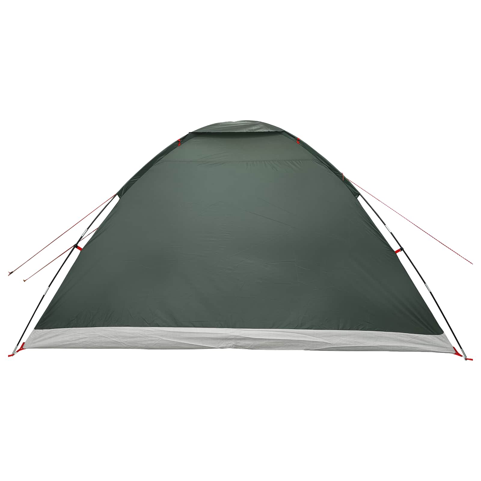 vidaXL Camping Tent 6-Person Army Green 185T Polyester with PU coating - 335 x 275 x 180 cm