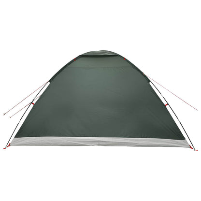 vidaXL Camping Tent 6-Person Army Green 185T Polyester with PU coating - 335 x 275 x 180 cm