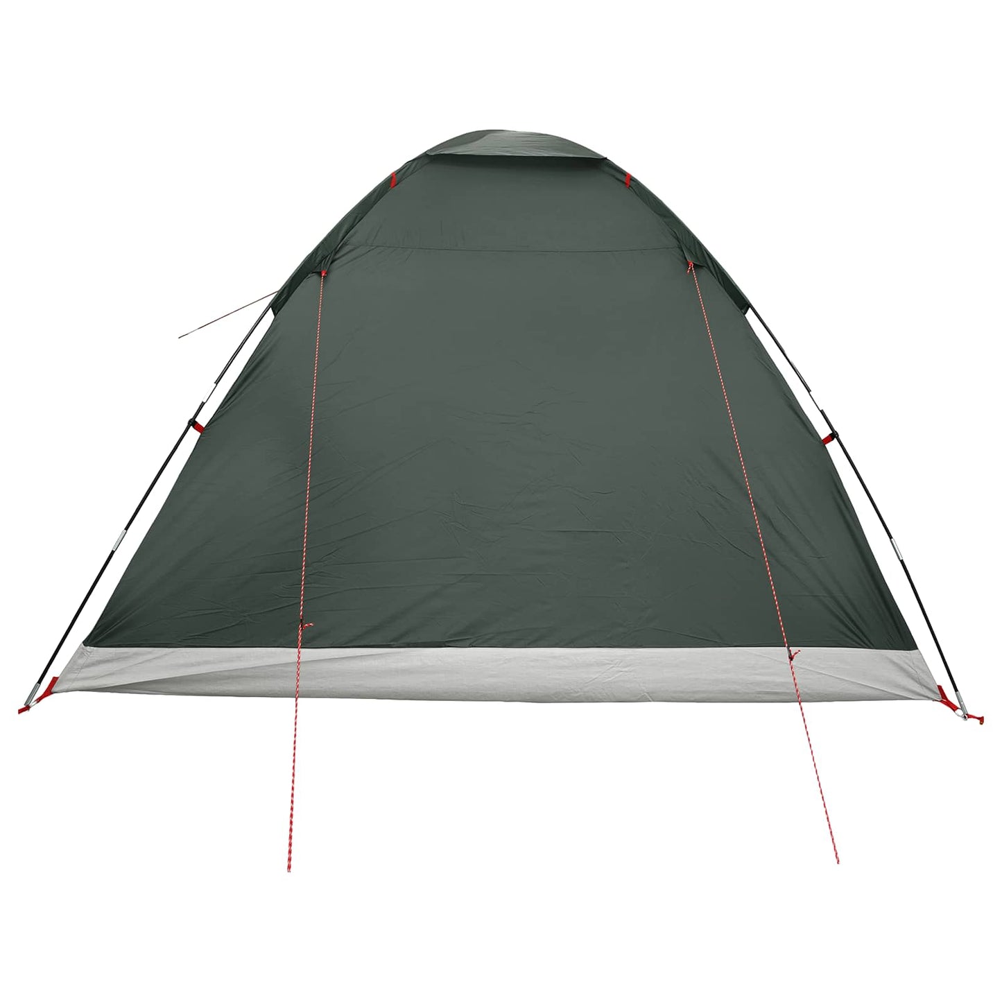 vidaXL Camping Tent 6-Person Army Green 185T Polyester with PU coating - 335 x 275 x 180 cm
