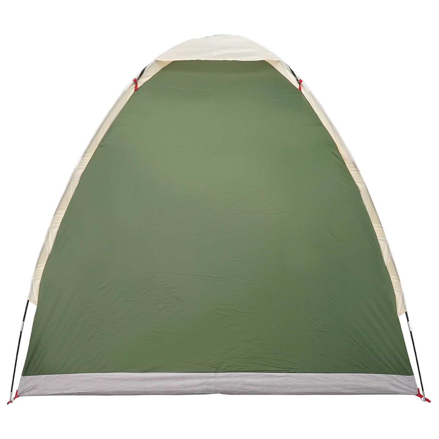 vidaXL Camping Tent 2-Person Green Polyester and Steel