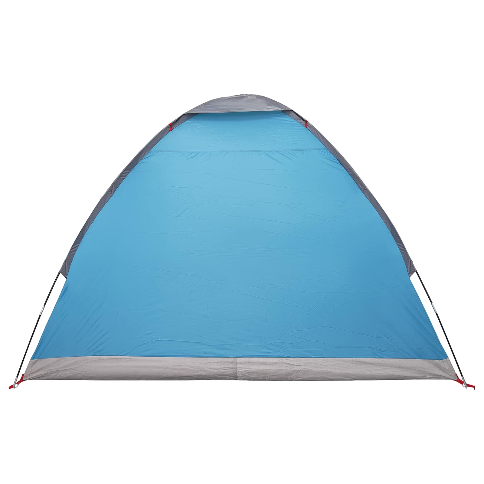 vidaXL Camping Tent 2-Person Blue Polyester and Steel