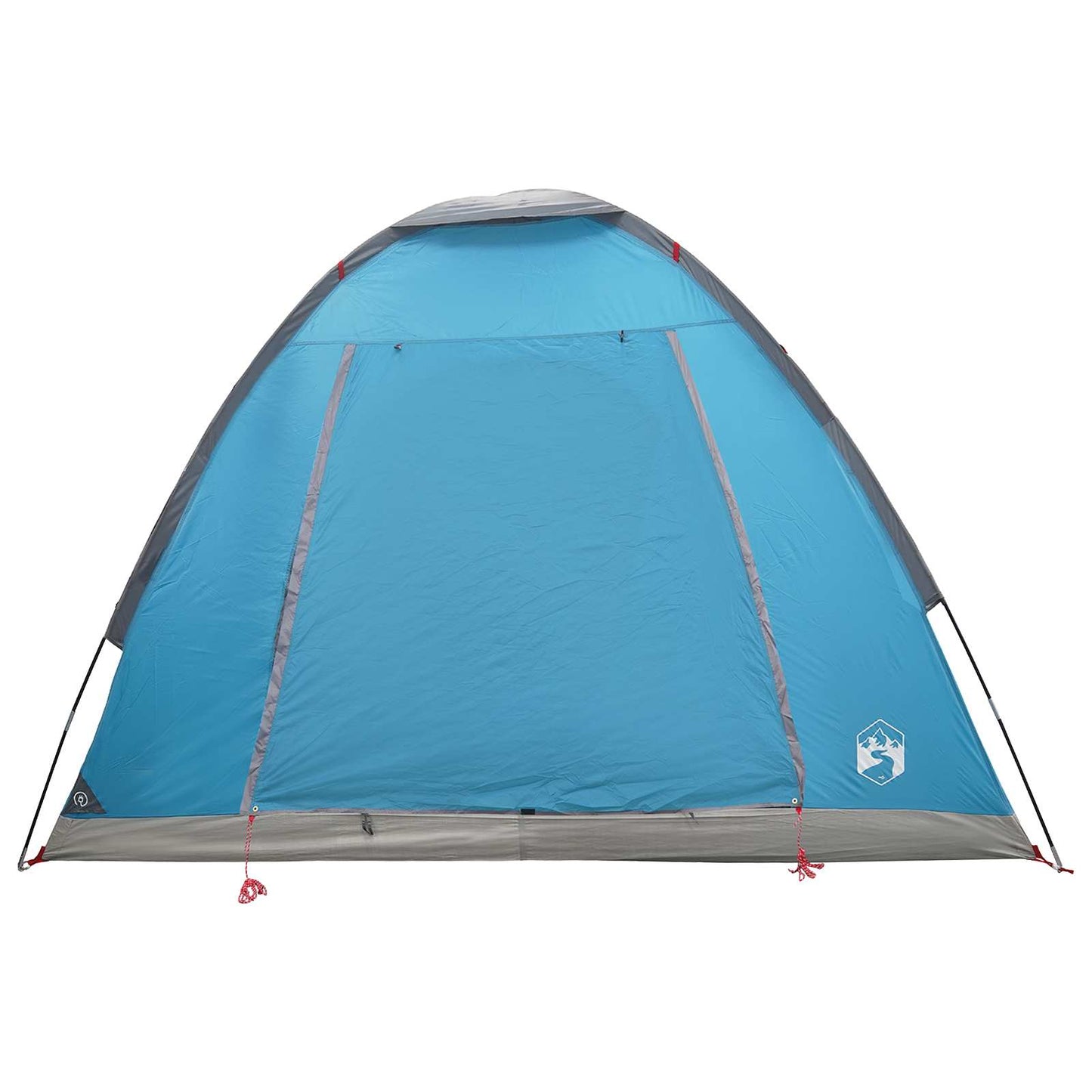 vidaXL Camping Tent 2-Person Blue Polyester and Steel