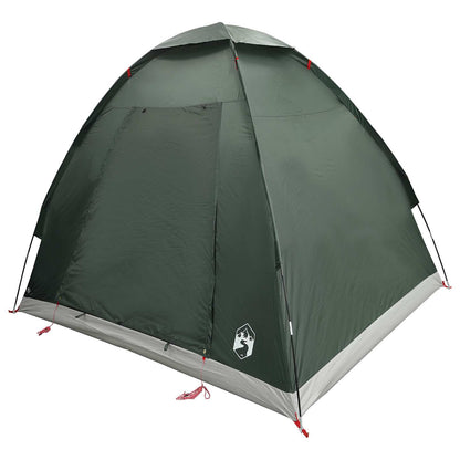 vidaXL Camping Tent 2-Person Army Green Polyester and Steel - 190 x 140 x 105 cm