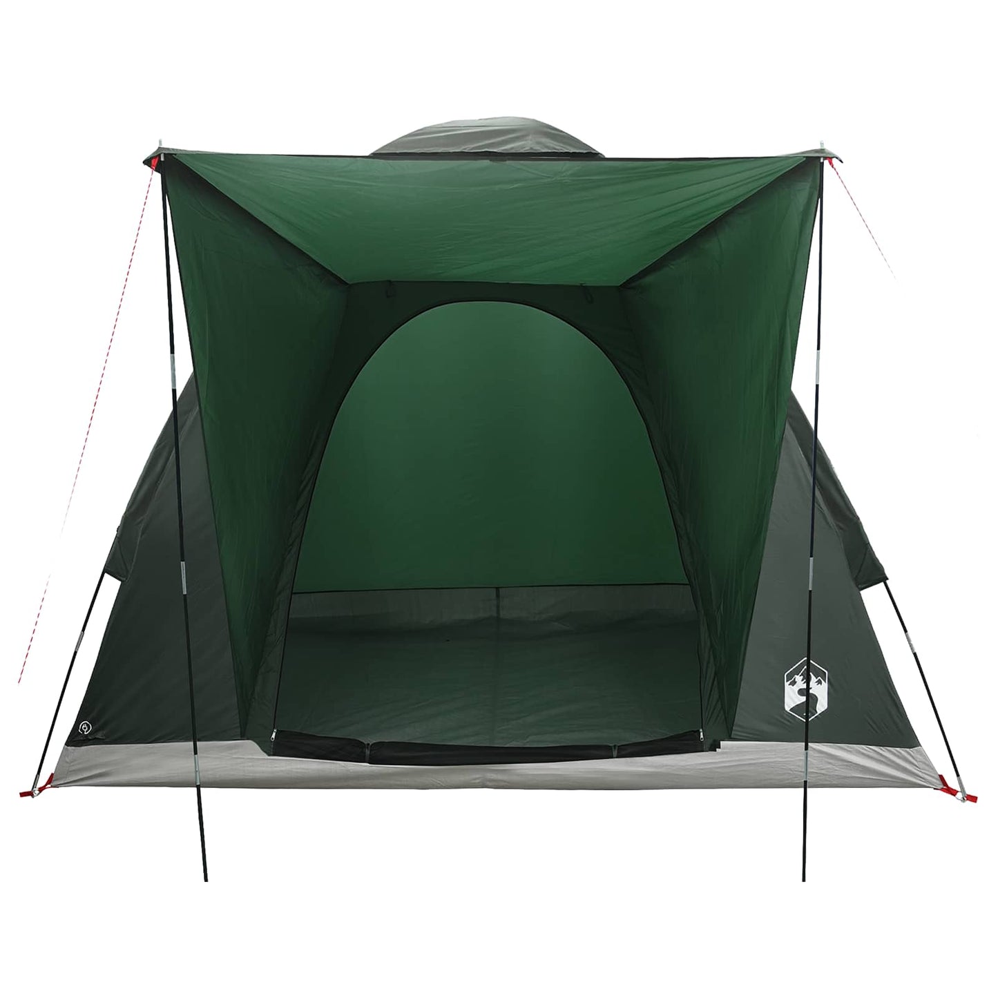 vidaXL Camping Tent 2-Person Army Green Polyester and Steel - 190 x 140 x 105 cm