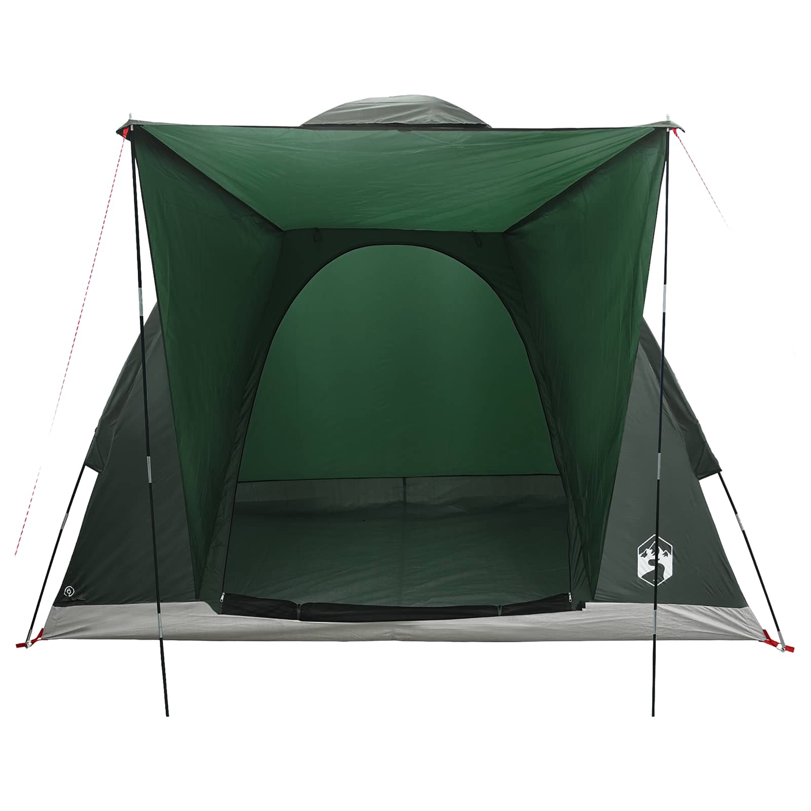 vidaXL Camping Tent 2-Person Army Green Polyester and Steel - 190 x 140 x 105 cm