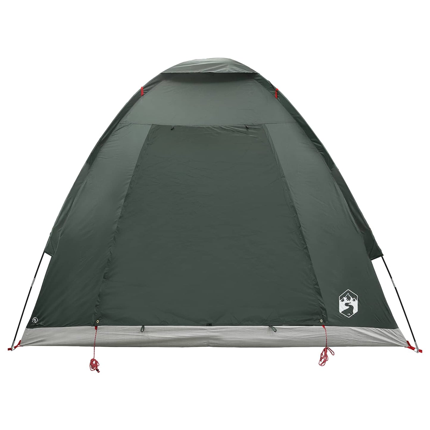 vidaXL Camping Tent 2-Person Army Green Polyester and Steel - 190 x 140 x 105 cm