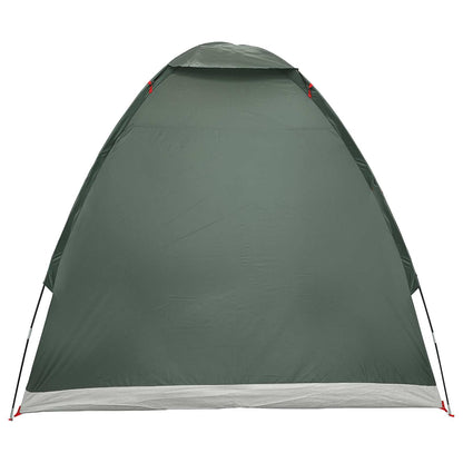 vidaXL Camping Tent 2-Person Army Green Polyester and Steel - 190 x 140 x 105 cm