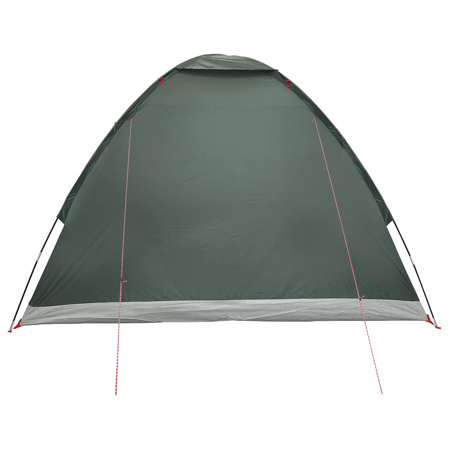 vidaXL Camping Tent 4-Person Army Green Polyester and Steel - 275 x 215 x 125 cm