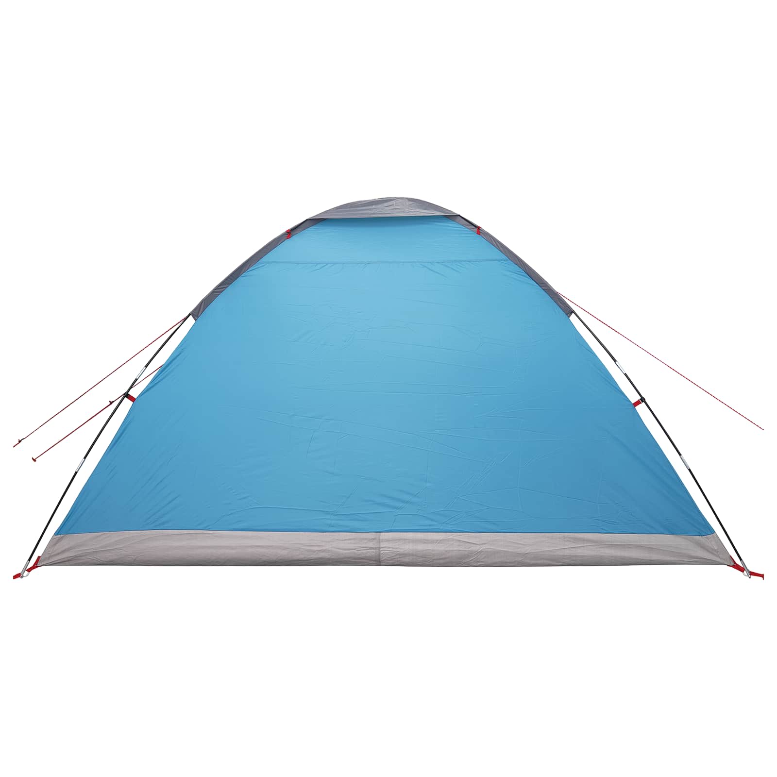 vidaXL Camping Tent 6-Person Blue Polyester and Steel