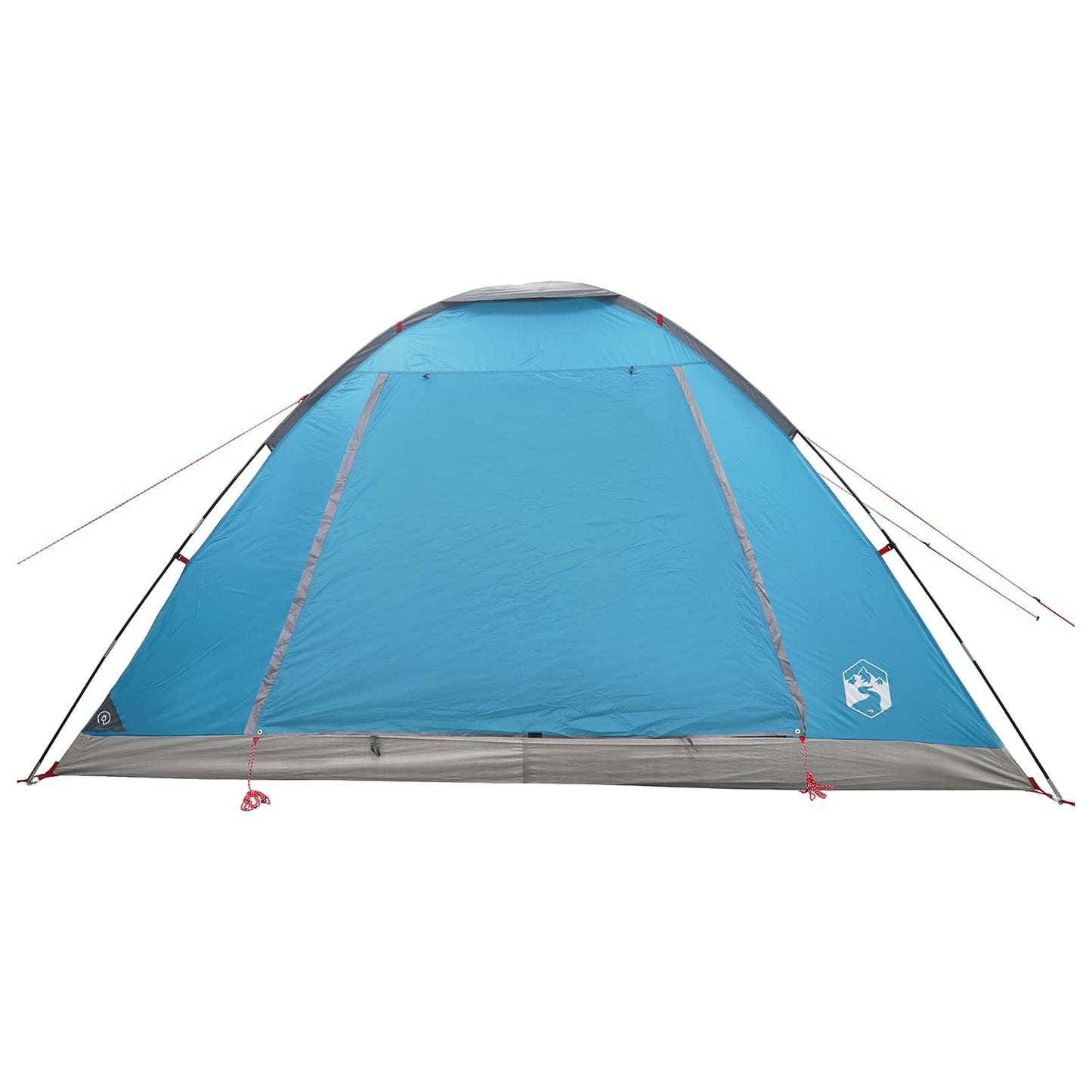 vidaXL Camping Tent 6-Person Blue Polyester and Steel