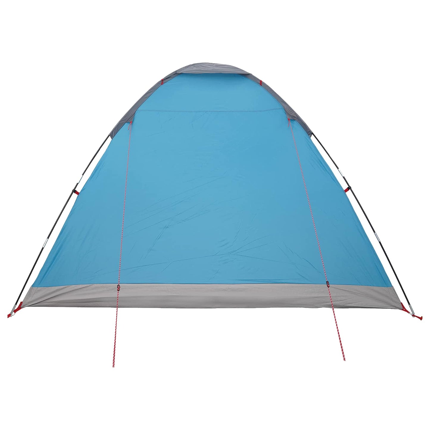 vidaXL Camping Tent 6-Person Blue Polyester and Steel