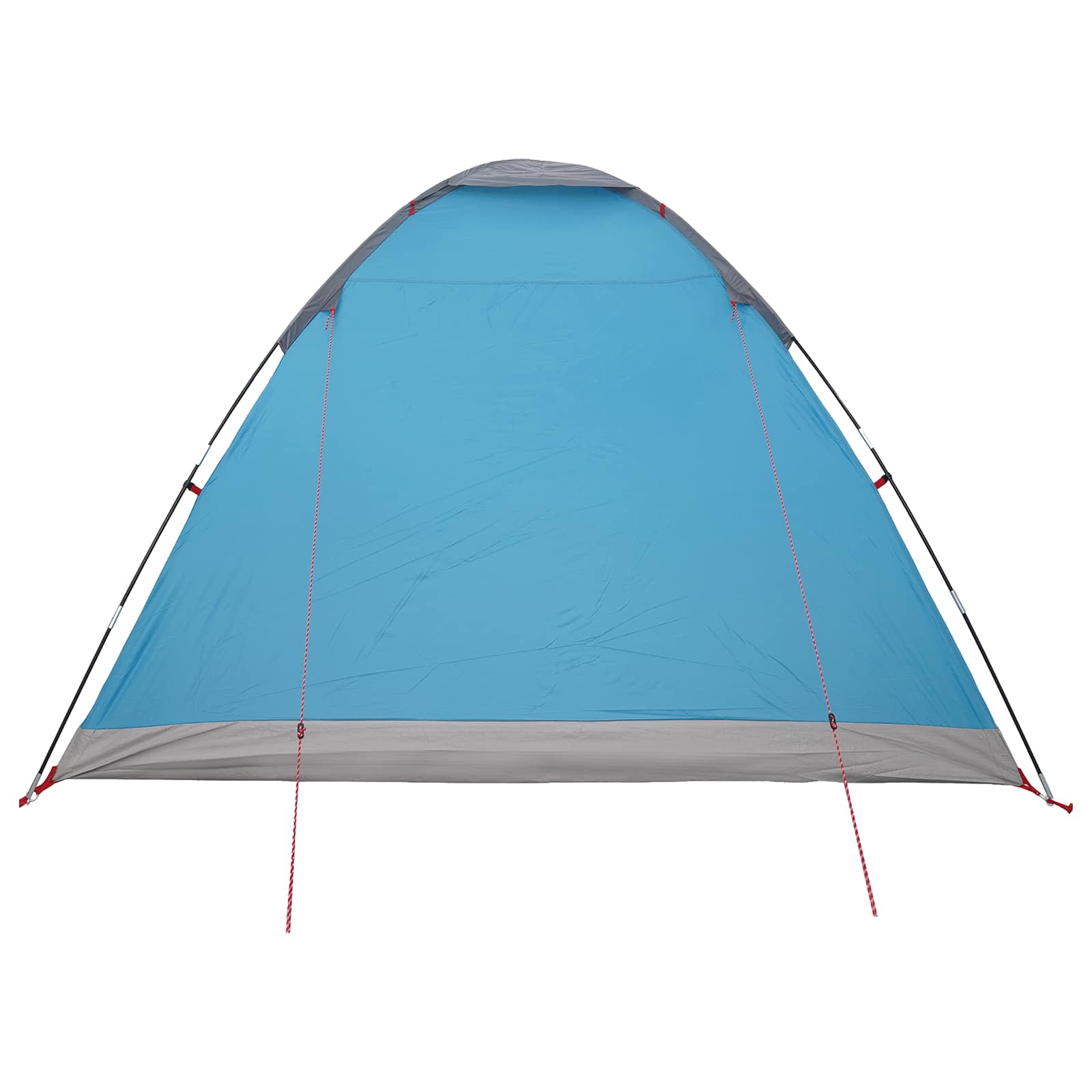 vidaXL Camping Tent 6-Person Blue Polyester and Steel