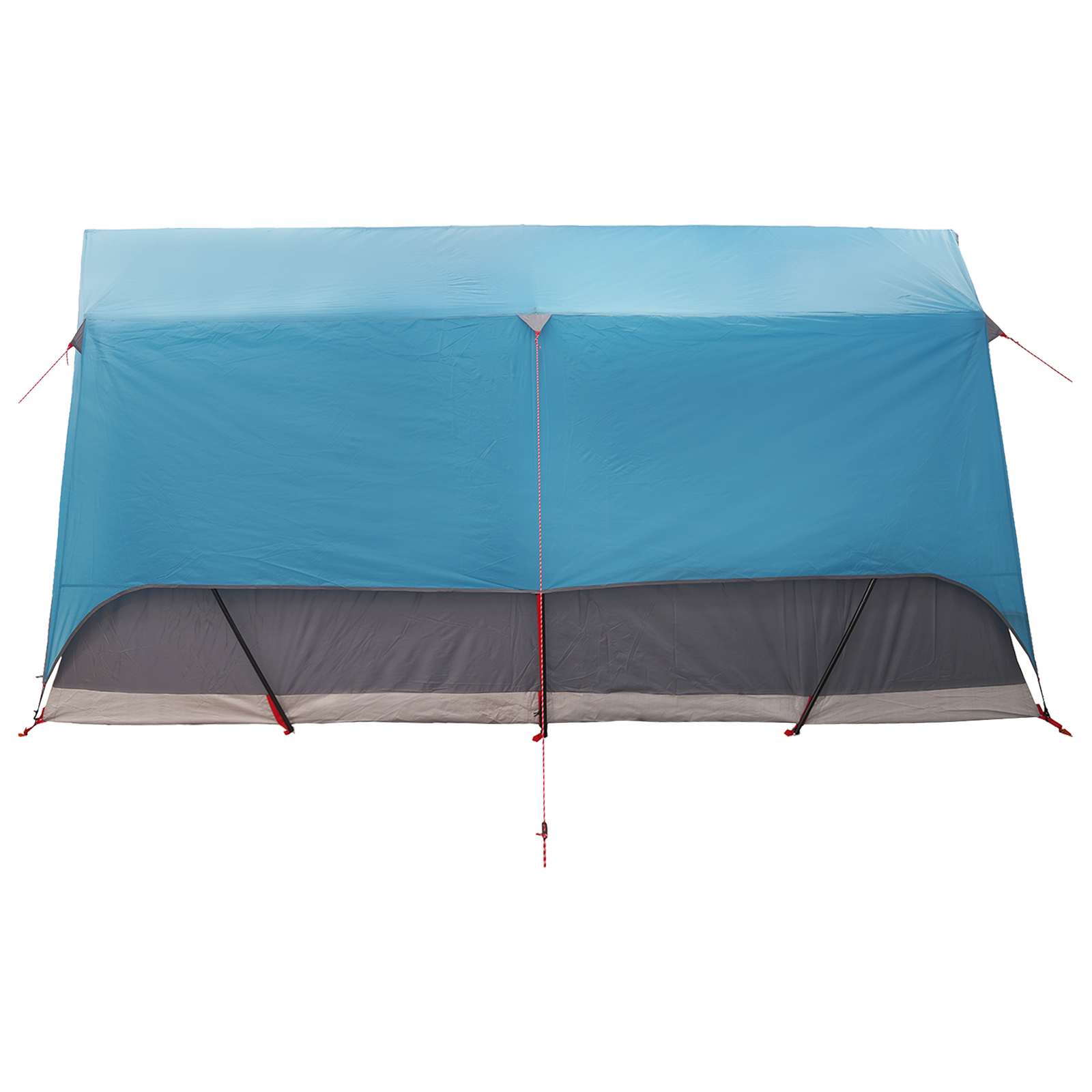vidaXL Tunnel Tent with Roof Blue 8-Person Polyester and Steel