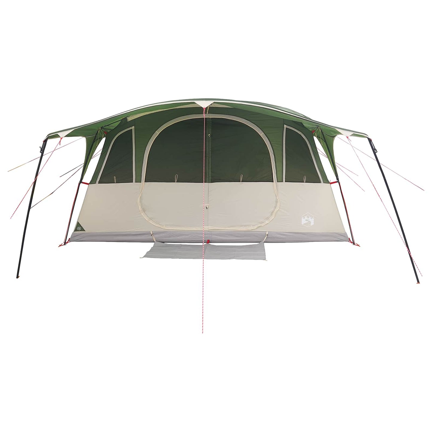 vidaXL Tunnel Tent Green 427 x 305 x 205 cm Polyester and Steel