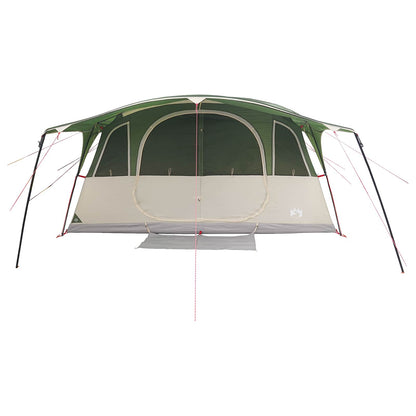 vidaXL Tunnel Tent Green 427 x 305 x 205 cm Polyester and Steel