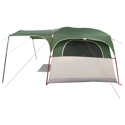 vidaXL Tunnel Tent Green 427 x 305 x 205 cm Polyester and Steel