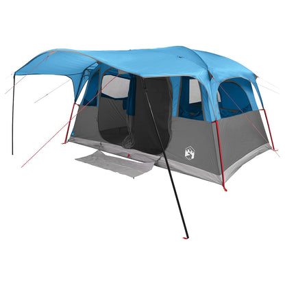 vidaXL Tunnel Tent Blue 427 x 305 x 205 cm Polyester and Steel