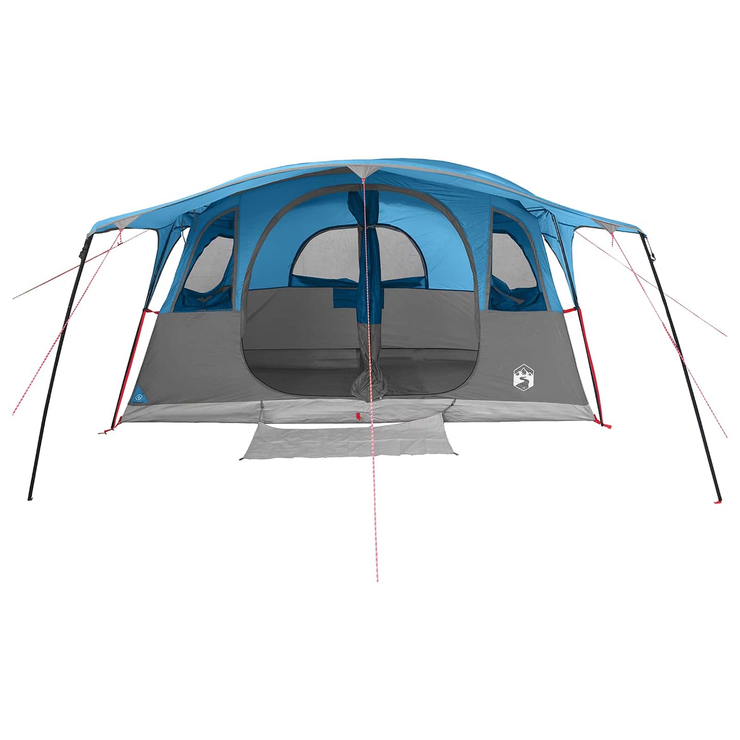vidaXL Tunnel Tent Blue 427 x 305 x 205 cm Polyester and Steel