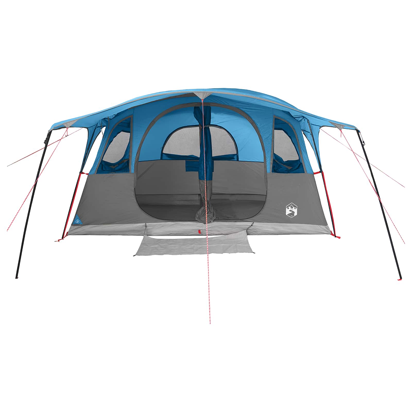 vidaXL Tunnel Tent Blue 427 x 305 x 205 cm Polyester and Steel
