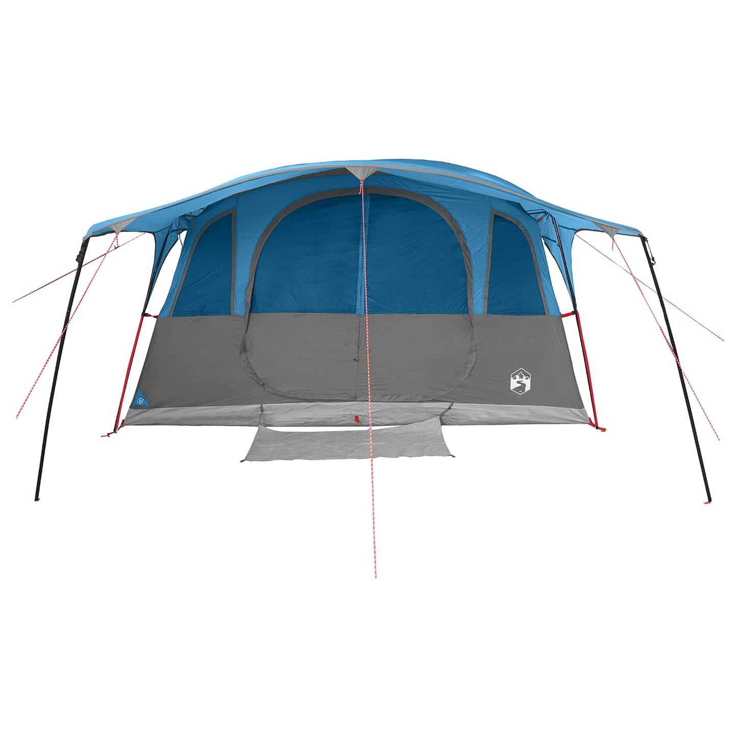 vidaXL Tunnel Tent Blue 427 x 305 x 205 cm Polyester and Steel